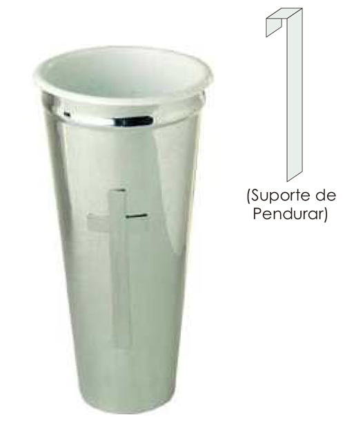 Vaso Inox I1004 Parede